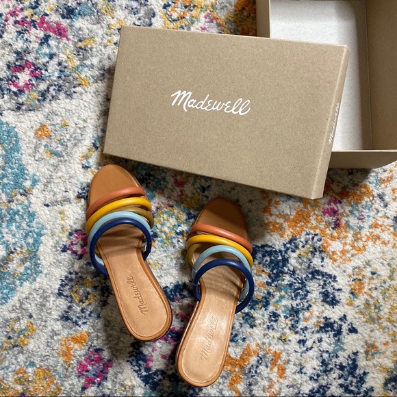 NWT Madewell The Addie High-Heel Mule 6.5 - Picture 3 of 5